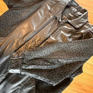 Vintage Black Leather Jacket
